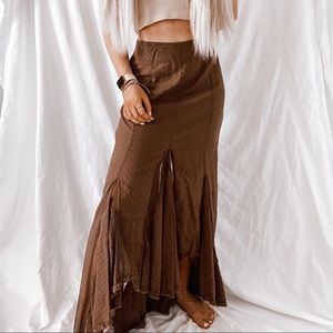 Free People maxi skirt